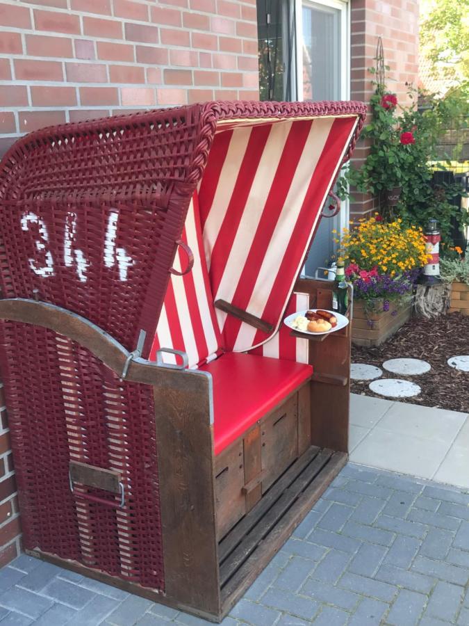 Feriendomizil Dornum Haus Margarete Mit Wallbox Bagian luar foto